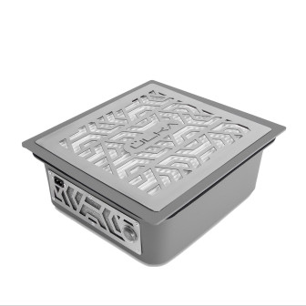 ÜLKA Premium Aspirador de Polvo de Uñas Empotrado Gris