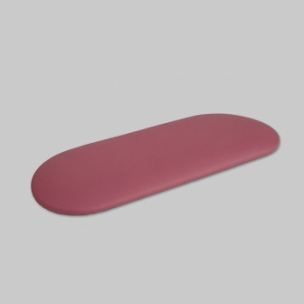 Handauflage für den Einbau-Nagelstaubabsauger ÜLKA burgundy.