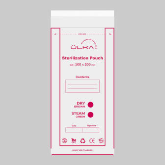 Self-adhesive sterilization pouches Kraft Ülka 10 x 20 cm