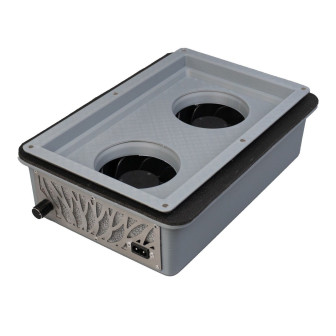 Aspirateur encastrable ULKA Tornado gris