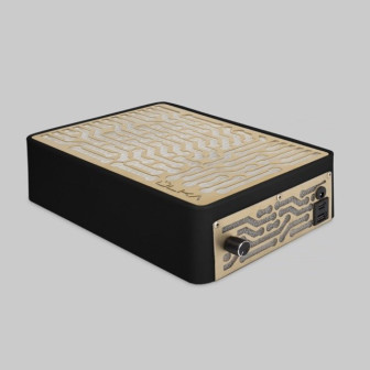 Aspirateur Manucure ULKA Nano Edition limitée Noir, Grille Gold