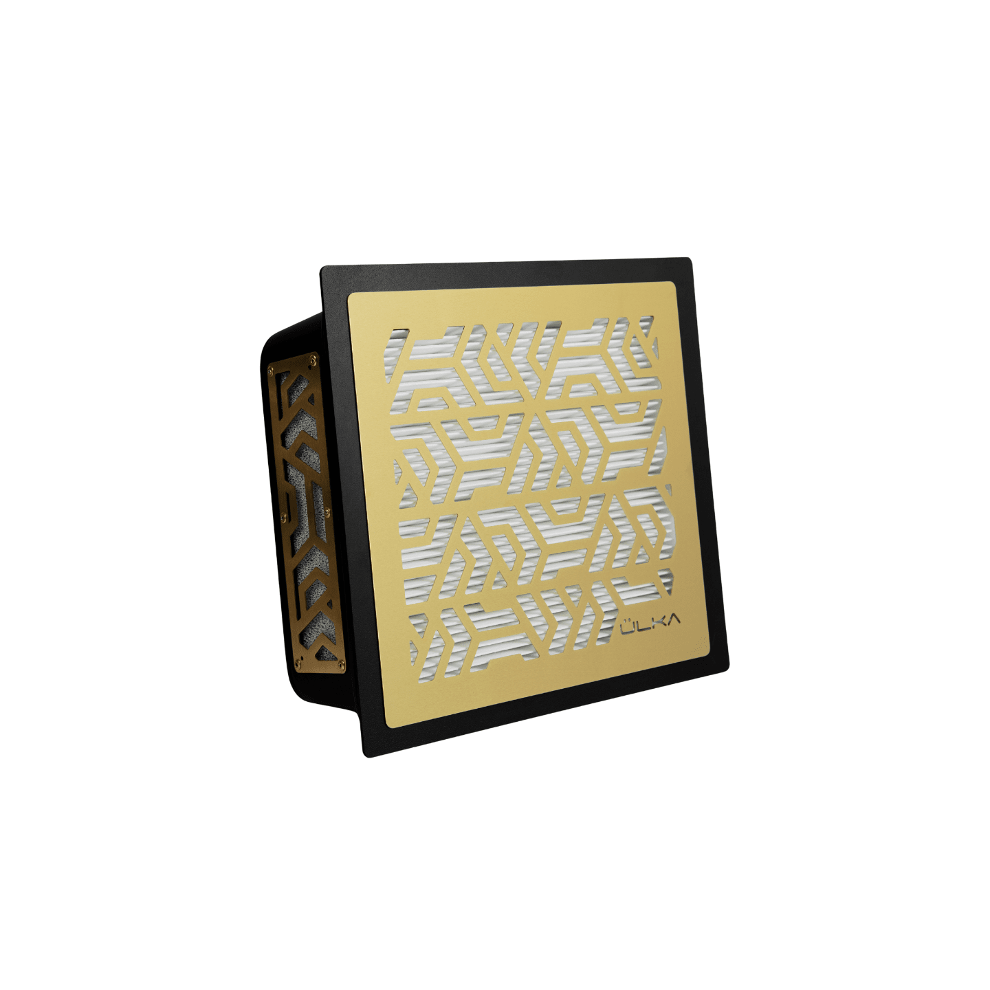 Ulka Premium Aspiratore Polveri Unghie da Incasso Nero Oro