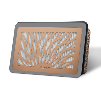 Aspiratore da incasso ULKA Tornado – Grigio con griglia Rose Gold