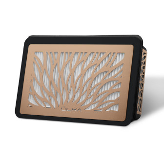 Aspirateur encastrable ULKA Tornado –Noir avec grille Rose Gold